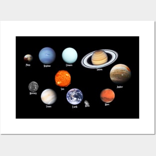 Solar System Posters and Art